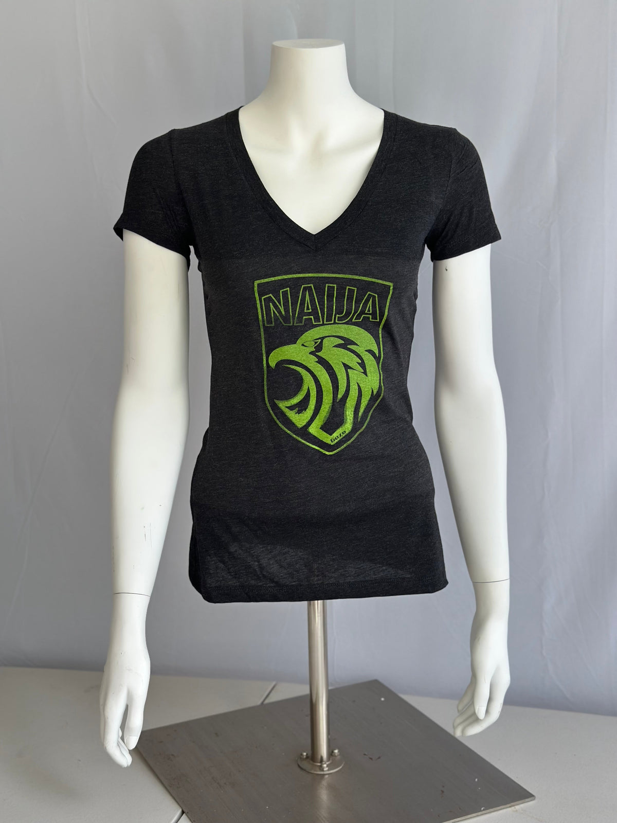 Naija Fan Female V-Neck Tee