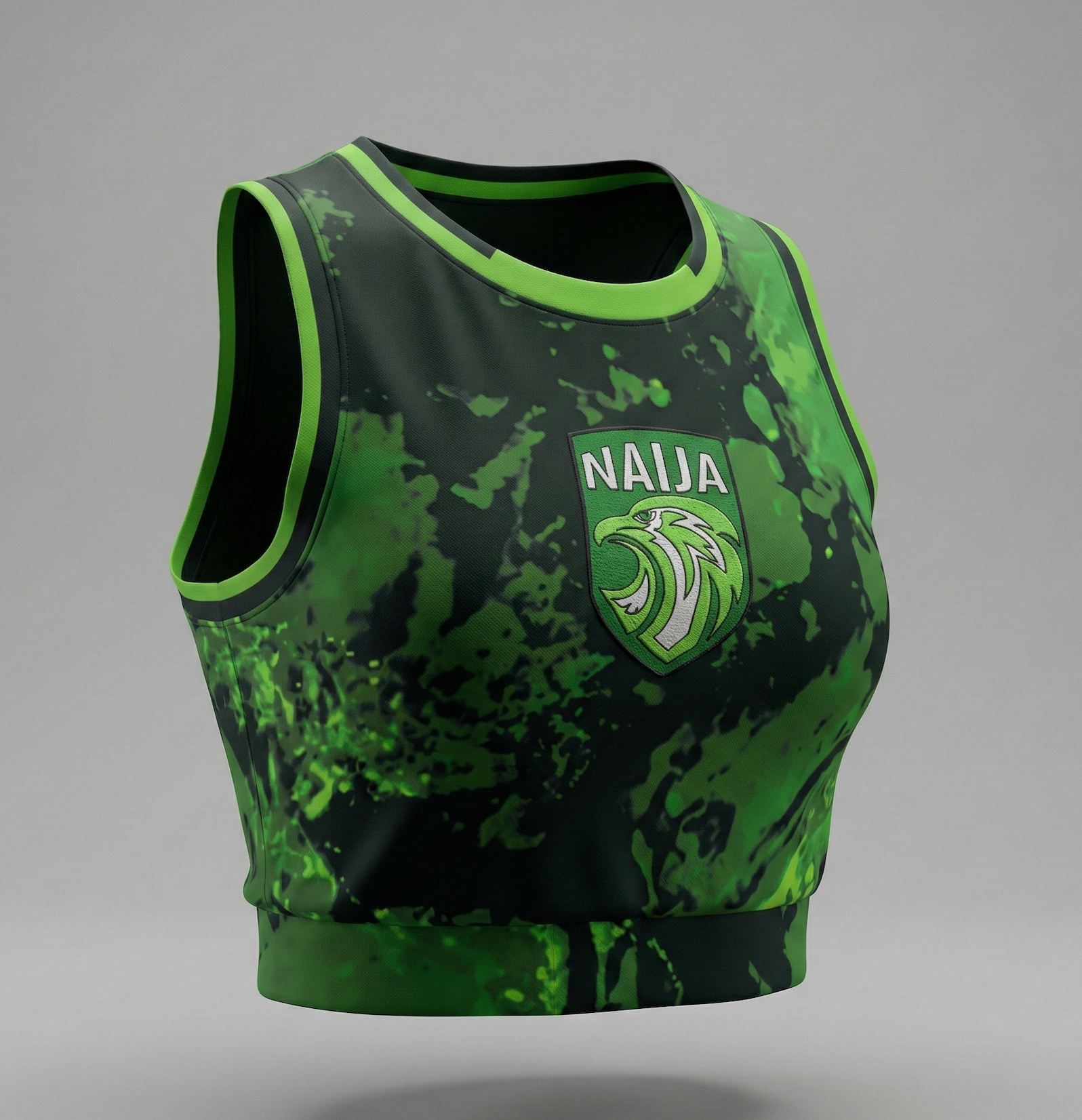 NAIJA Crop Top Jersey - Fan Flex Crop 2026