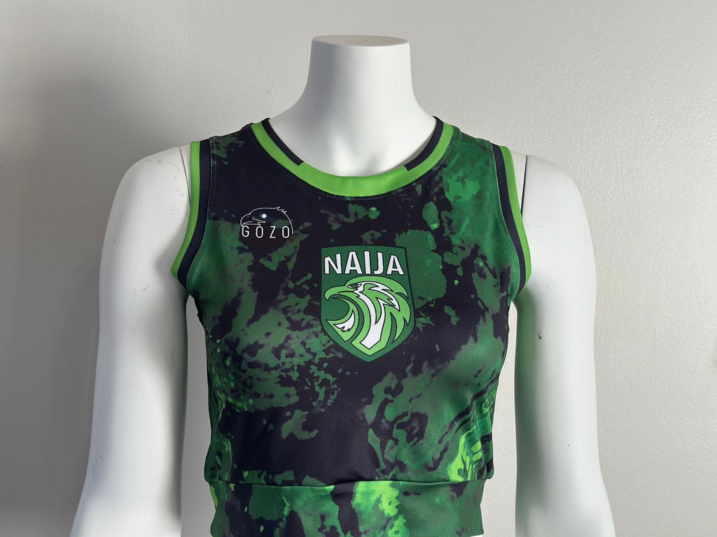 NAIJA Crop Top Jersey - Fan Flex Crop 2026