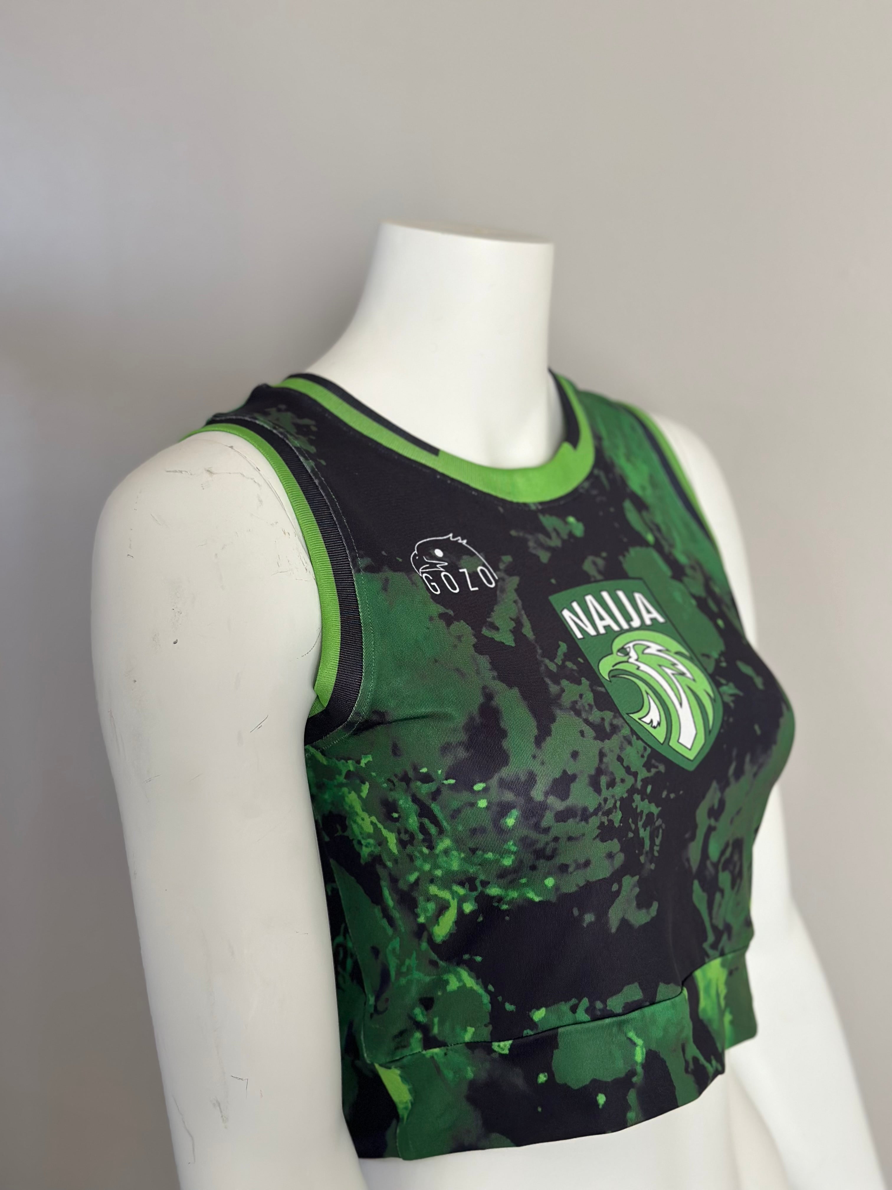 NAIJA Crop Top Jersey - Fan Flex Crop 2026