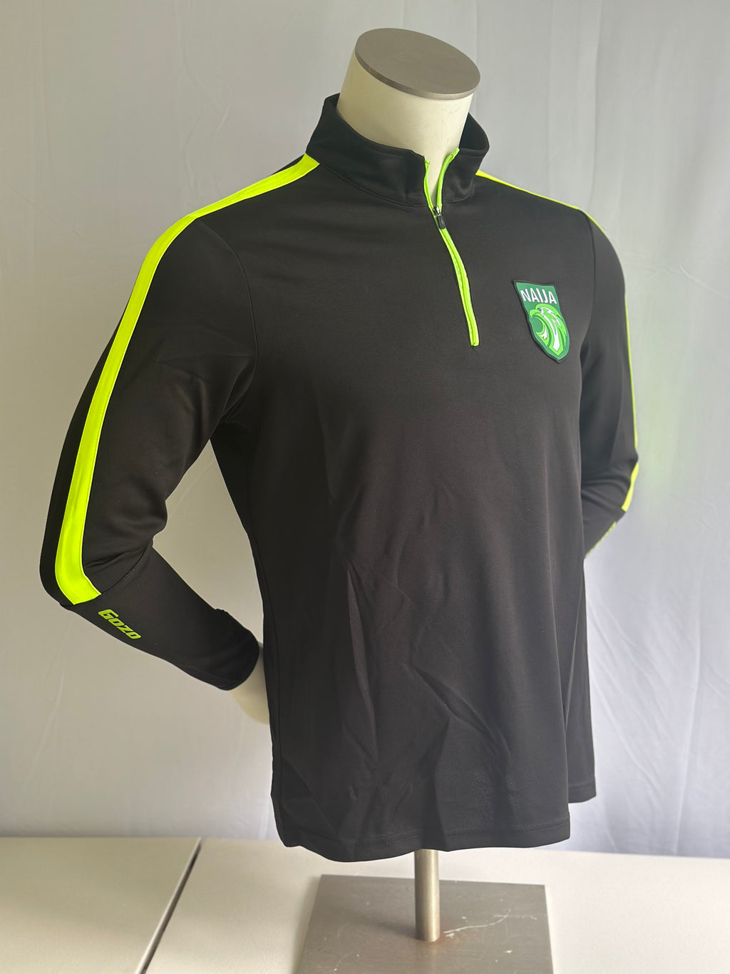 Naija Luxe Quarter zip mid-layer